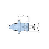 Build-up Type AG35 Adapter Angle Head AG90 Series - Big-tools Industrial Supply Tools for Metal Cutting